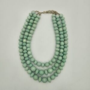 Chic Mint Beaded Necklace